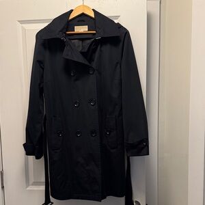 MICHAEL Michael Kors Navy Blue Trench Coat